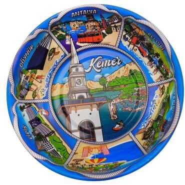 Kemer Themed Metal Bowl 95 mm - Standart - 2