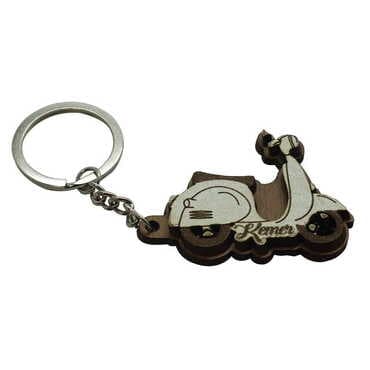 Kemer Themed Wooden Custom Printed Wooden Keyring - 10