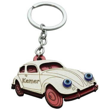 Kemer Themed Wooden Custom Printed Wooden Keyring - 21