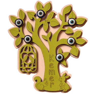 Toptan Kemer Temalı Myros Ahşap Magnet - 6