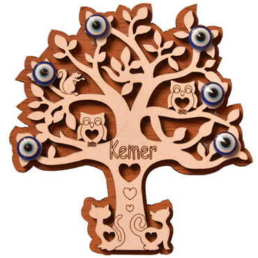 Toptan Kemer Temalı Myros Ahşap Magnet - 7