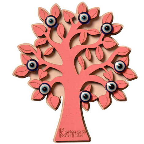 Toptan Kemer Temalı Myros Ahşap Magnet - 14