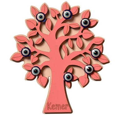 Toptan Kemer Temalı Myros Ahşap Magnet - 14