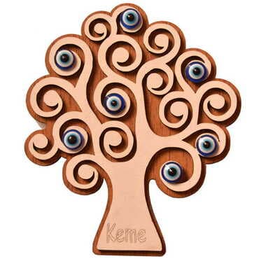 Toptan Kemer Temalı Myros Ahşap Magnet - 15