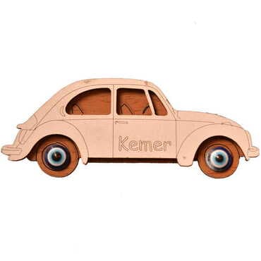Toptan Kemer Temalı Myros Ahşap Magnet - 31