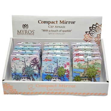Kemer Themed Custom Printed Rectangle Pocket Mirror - 2