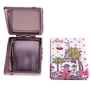 Kemer Themed Custom Printed Rectangle Pocket Mirror - 3