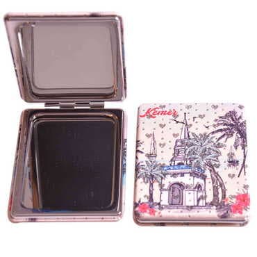 Kemer Themed Custom Printed Rectangle Pocket Mirror - 4