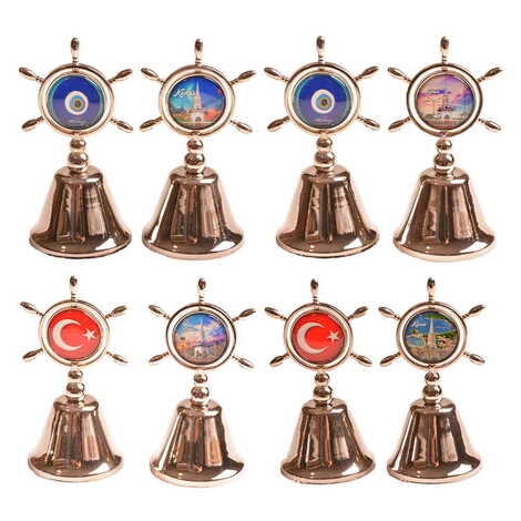 Toptan Kemer Temalı Myros Bronz Dümen Çan - 2
