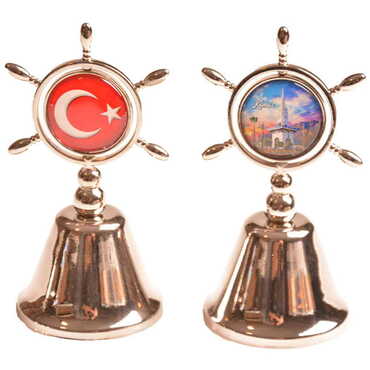 Toptan Kemer Temalı Myros Bronz Dümen Çan - 12