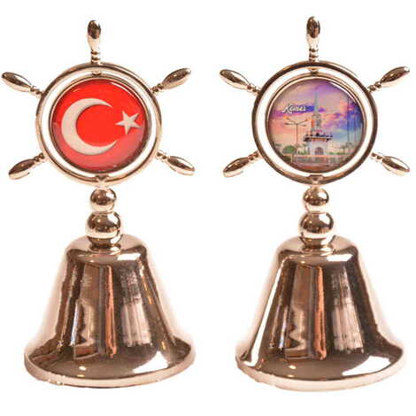 Toptan Kemer Temalı Myros Bronz Dümen Çan - 13