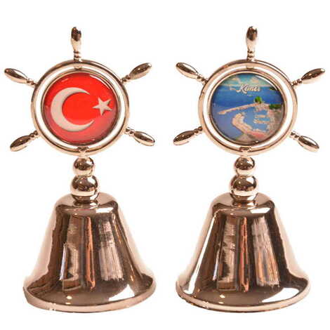 Toptan Kemer Temalı Myros Bronz Dümen Çan - 14
