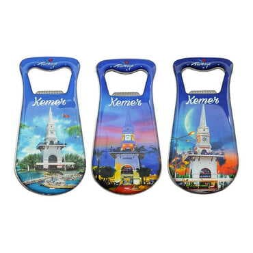 Kemer Themed Customizable Metal Magnetic Bottle Opener 95x42 mm - 3