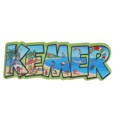 Kemer Temalı Myros Yöresel Polyester Magnet - Myros