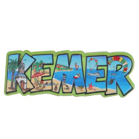 Kemer Temalı Myros Yöresel Polyester Magnet - 1