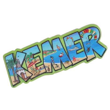 Kemer Temalı Myros Yöresel Polyester Magnet - 15