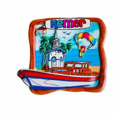 Kemer Temalı Myros Yöresel Polyester Magnet - 4