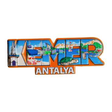 Kemer Temalı Myros Yöresel Polyester Magnet - 7