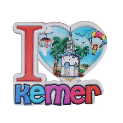 Kemer Temalı Myros Yöresel Polyester Magnet - 12