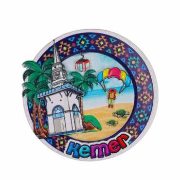 Kemer Temalı Myros Yöresel Polyester Magnet - 13
