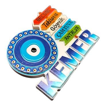 Kemer Themed Polyester Printed Fridge Magnet - 20