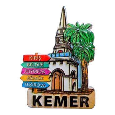 Kemer Themed Polyester Printed Fridge Magnet - 4
