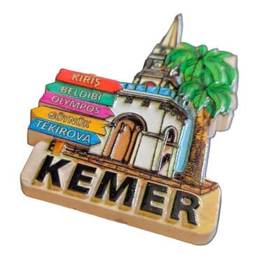 Kemer Themed Polyester Printed Fridge Magnet - 19