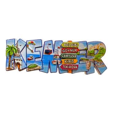 Kemer Themed Polyester Printed Fridge Magnet