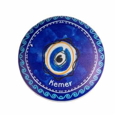 Kemer Themed Polyester Stone Refrigerator Magnet - 12