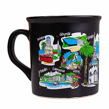 Kemer Temalı Renkli Serigrafi Kupa - 5