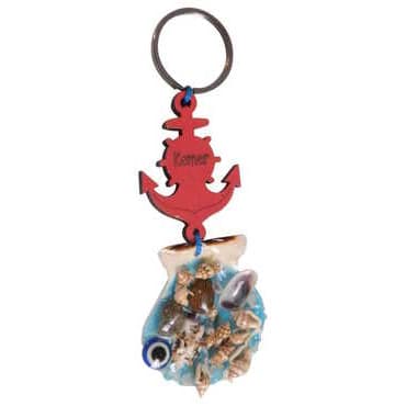 Kemer Themed Sea Shell Shaking Keychain - 5