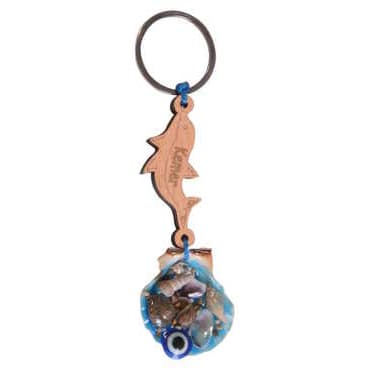 Kemer Themed Sea Shell Shaking Keychain - 7