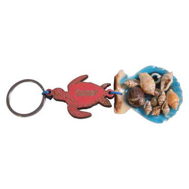 Kemer Themed Sea Shell Shaking Keychain - 8