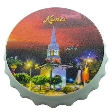 Toptan Kemer Temalı Uv Baskılı Kapak Açacak Magnet 63x15 mm - 4