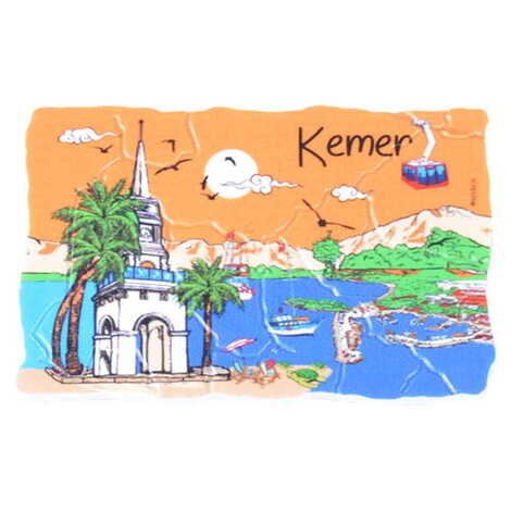 Toptan Kemer Temalı Uv Baskılı Mozaik Magnet 80x50 mm - 4