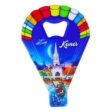 Kemer Themed UV Printed Parachute Bottle Opener