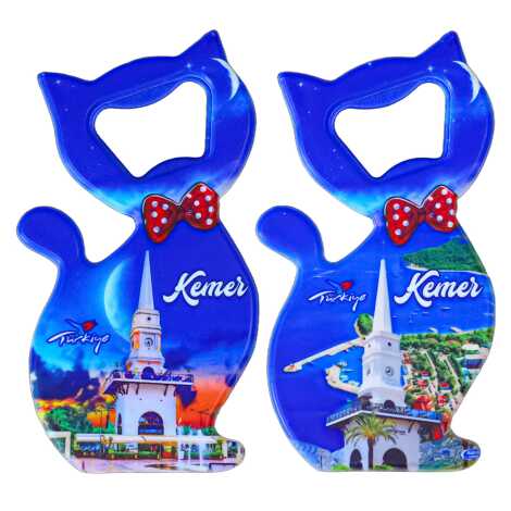 Kemer Temalı UV Kedi Açacak - 2