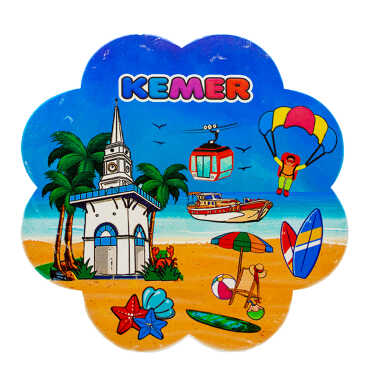 Kemer Temalı Uv Papatya Yöresel Nihale 185 Mm - 4