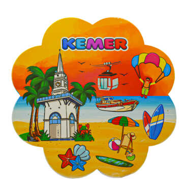 Kemer Temalı Uv Papatya Yöresel Nihale 185 Mm - 5