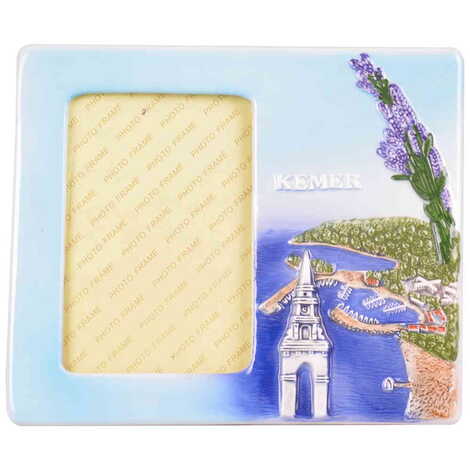 Kemer Themed Ceramic Photo Frame Big Size