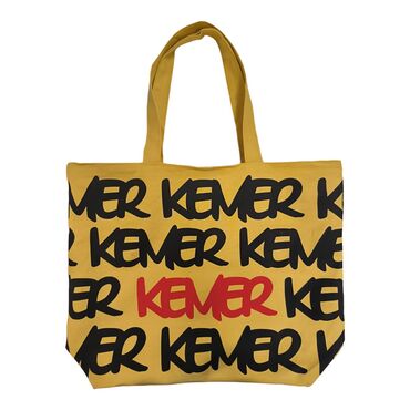 Kemer Themed Classic Beach Bag - Thumbnail