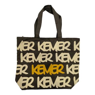 Kemer Themed Classic Beach Bag - Thumbnail