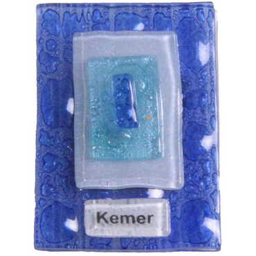 Kemer Themed Glass Fridge Magnet - Thumbnail