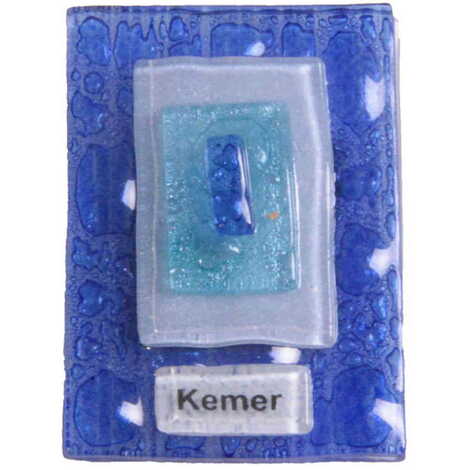 Kemer Themed Glass Fridge Magnet