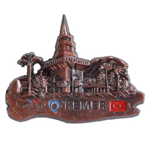 Kemer Themed Metal Magnet