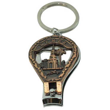 Myros - Kemer Themed Metal Nail Clipper Keyring