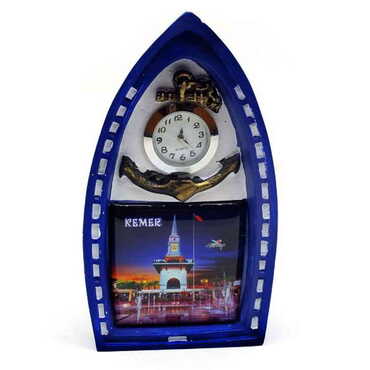 Myros - Kemer Themed Polyester Desktop Clock