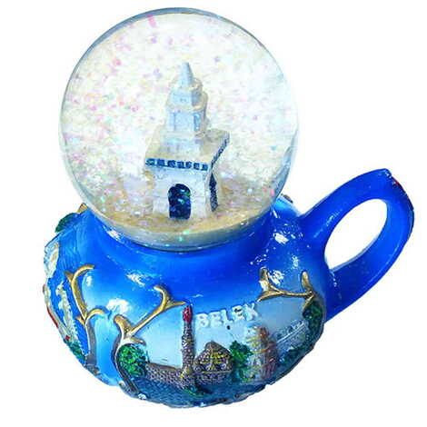 Kemer Themed Polyester Snow Globe 65 mm