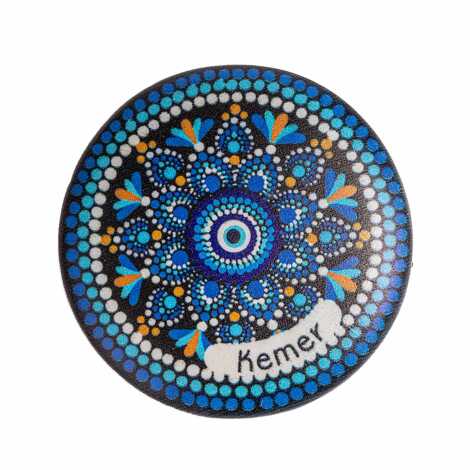 Kemer Themed Polyester Stone Refrigerator Magnet - 17