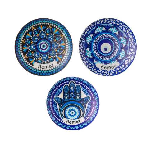 Kemer Themed Polyester Stone Refrigerator Magnet - 16